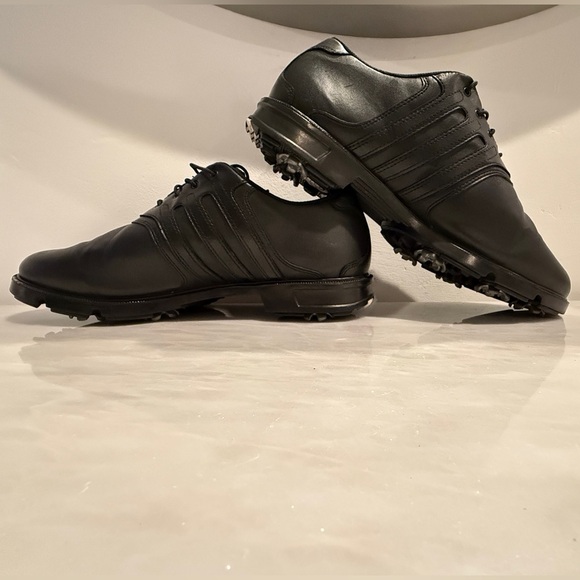 Adidas Other - Adidas Men’s BLACK  “Traxion Lite” Golf Shoes (EVN 791003 / Art. 043272) Size 10